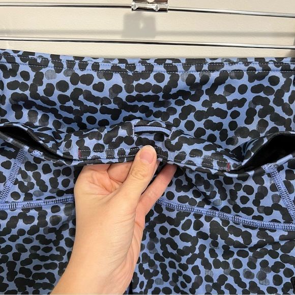 Lululemon All Sport Crop Legging Ace Spot  Lullaby Black - Picture 11 of 14